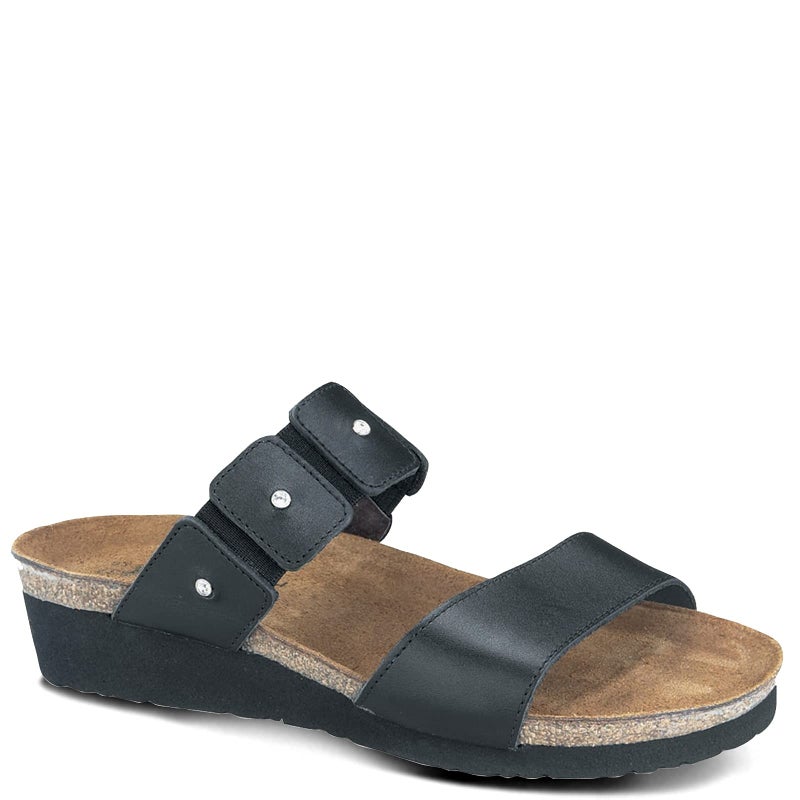 NAOT Footwear Women's Ashley Black Madras Lthr 7 M US - Image 2